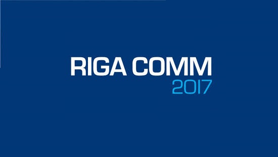 9. un 10. novembrī Rīgā, Ķīpsalā, notiek biznesa tehnoloģiju un inovāciju izstāde „Riga Comm 2017”.