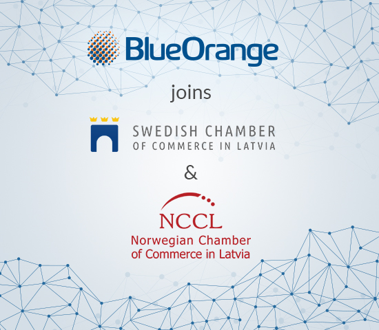 В марте 2020 года BlueOrange стал членом Шведской торговой палаты в Латвии и Норвежской торговой палаты в Латвии.